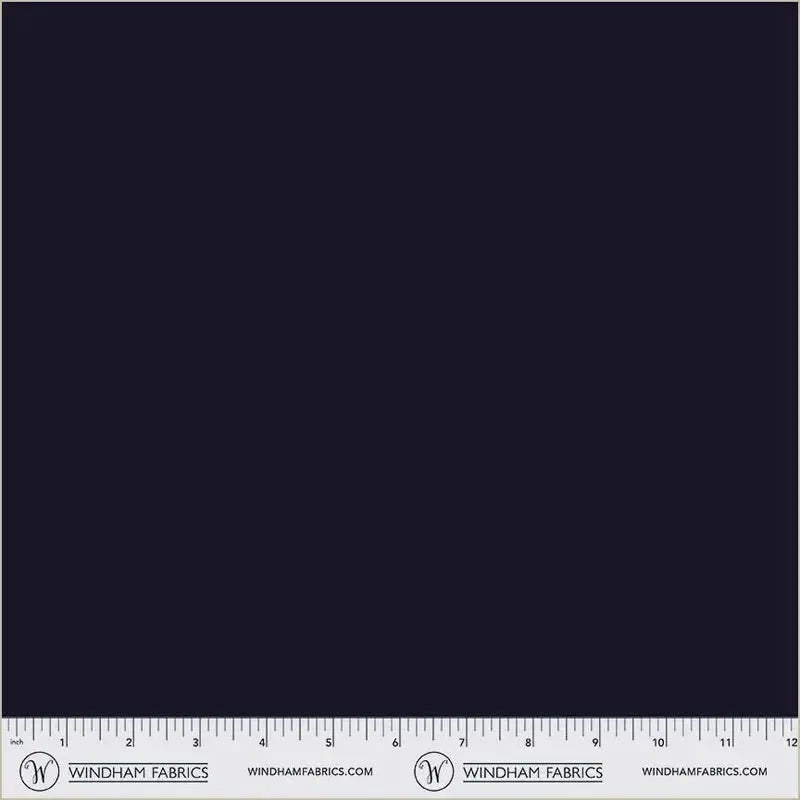 Navy Solid Whistler Studios Wideback Cotton Fabric Per Yard