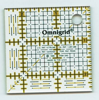 Omnigrid  Square Ruler 2.5 in