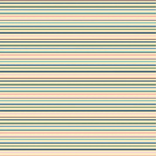 Painted Blossoms - Picket Fence - Yellow