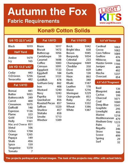 Autumn the Fox Pattern