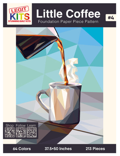 Little Coffee Quilt  Kit