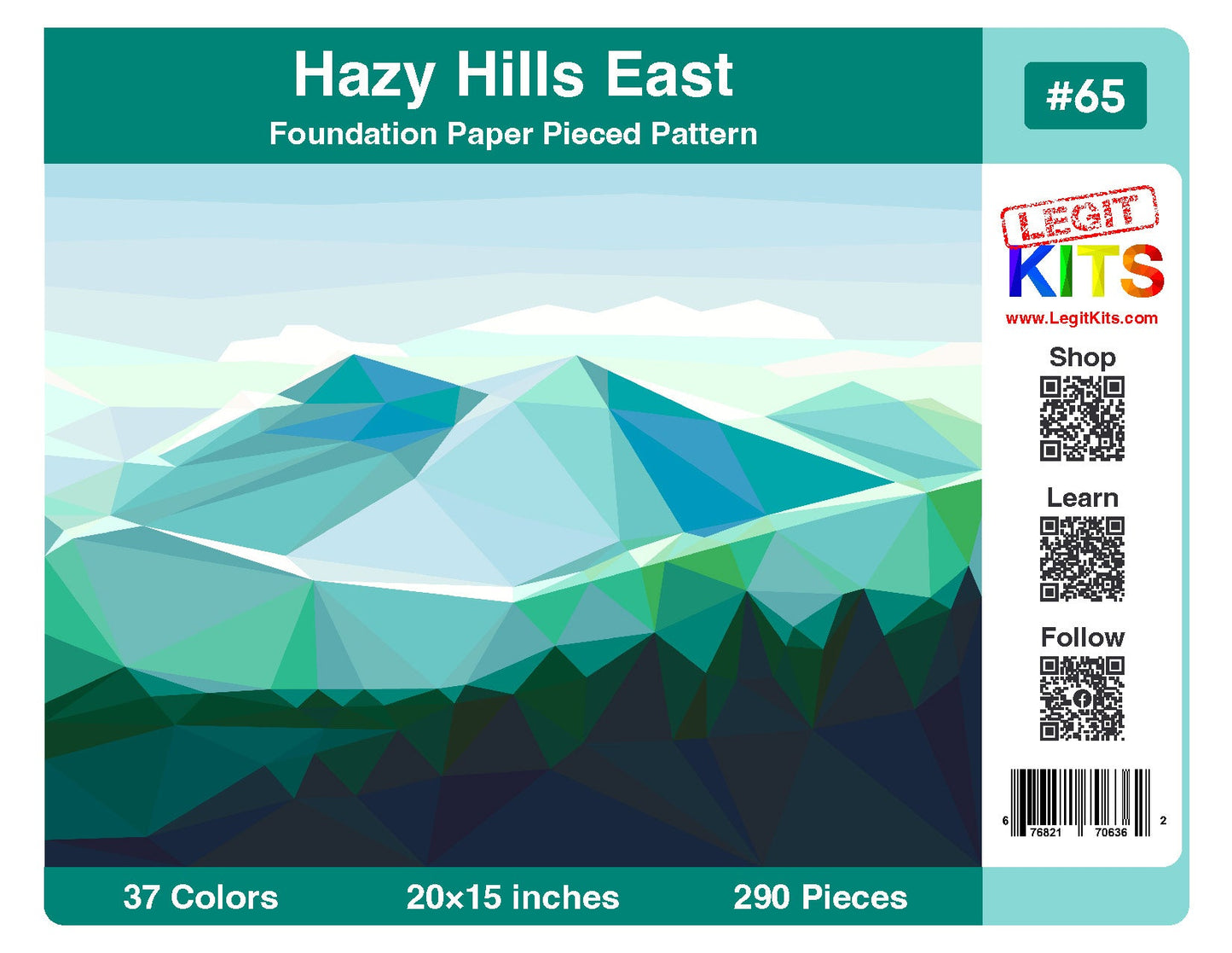 Hazy Hills East Quilt Kit