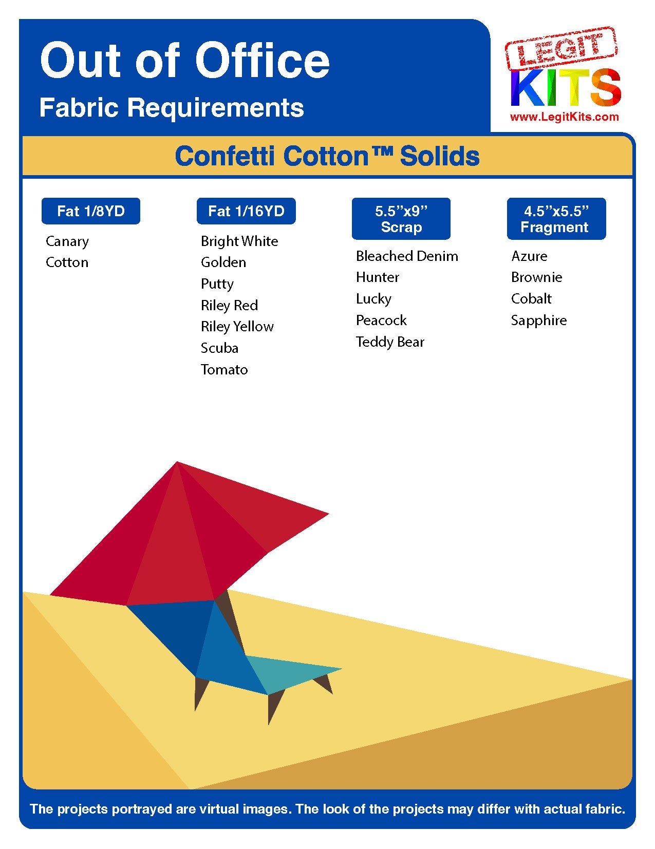 Out of Office Quilt Kit