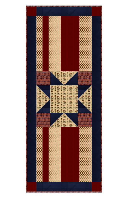 Patriotic Table Runner - Quilt Kit