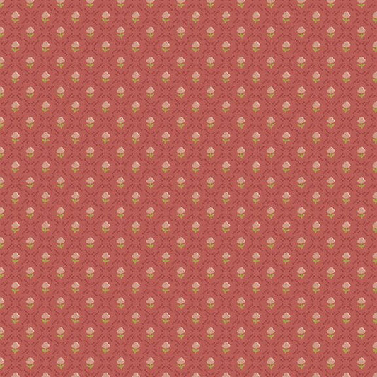Primrose Prints - Geo Tulip - Red