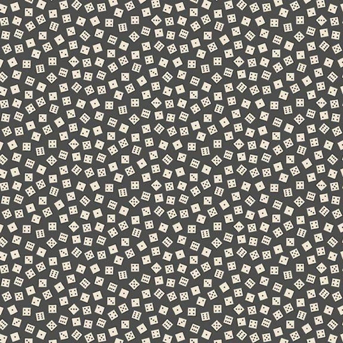 Full House - Tossed Dice - Charcoal