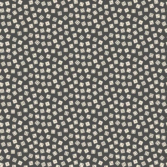 Full House - Tossed Dice - Charcoal