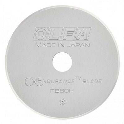 OLFA 60 mm Endurance Rotary Blade 1 Pack