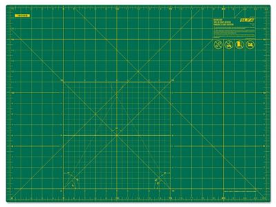 OLFA Double-Sided Self-Healing Cutting Mat Green 18 in x 24 in