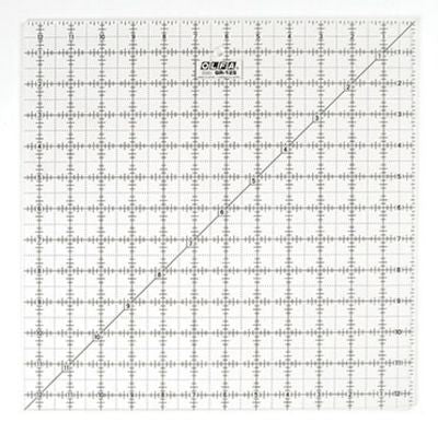 OLFA Frosted Square Quilting Ruler 12.5 in