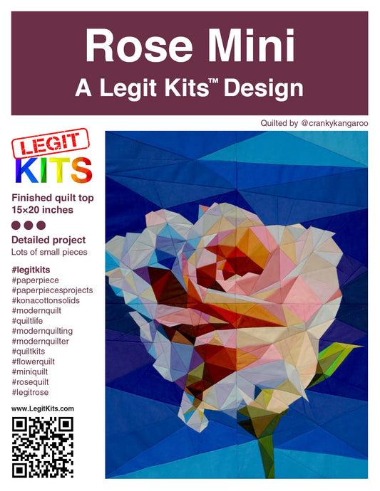 Rose Mini Quilt Kit