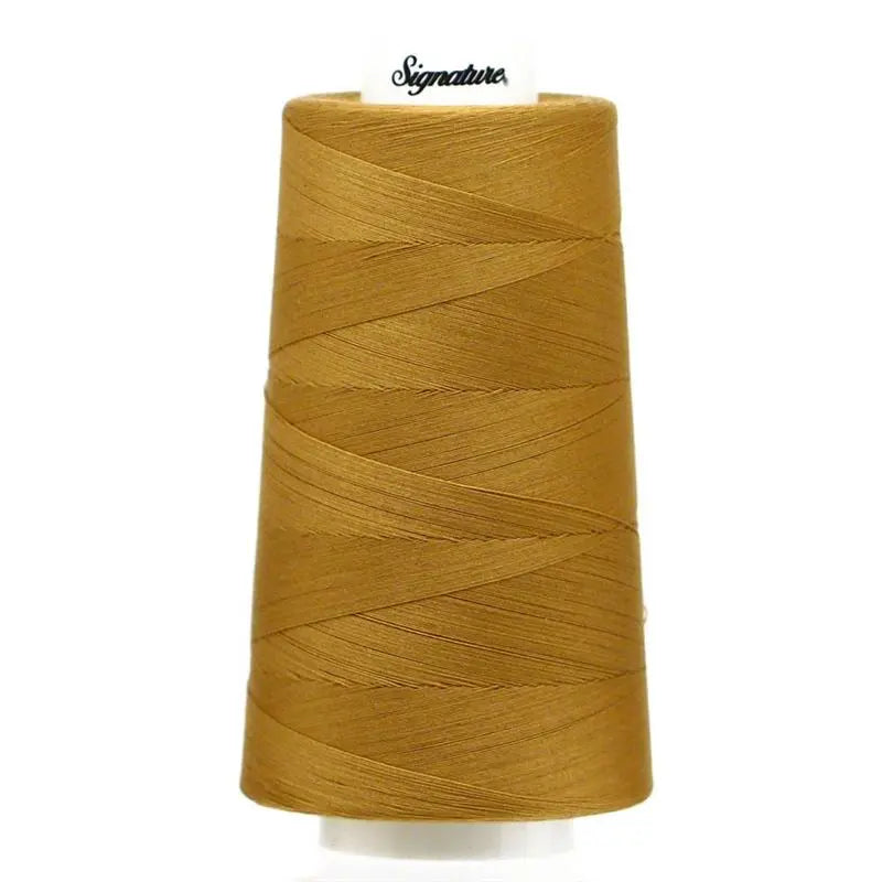 Signature 40 wt Cotton Quilting Thread 3,000 yd Cone - Camel