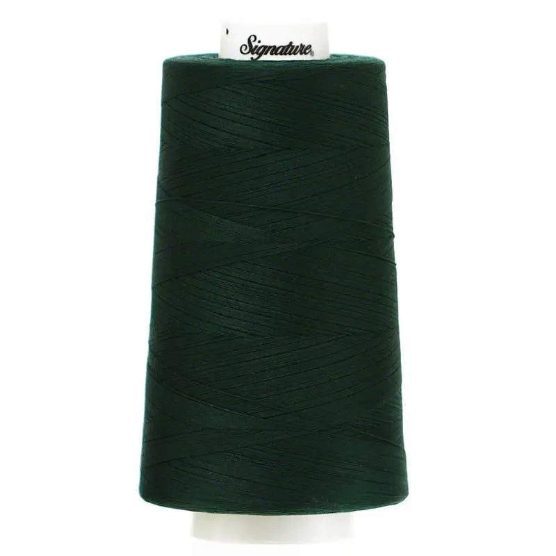 Signature 40 wt Cotton Quilting Thread 3,000 yd Cone - Holly Green