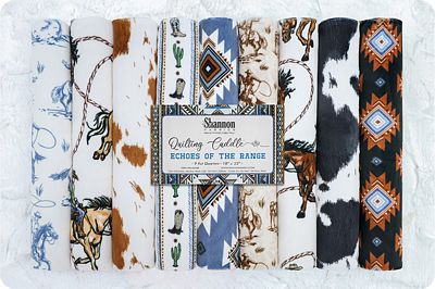 Quilting Cuddle Fat Quarter Bundle - Echoes Range