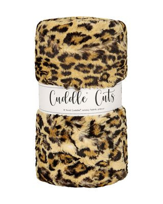 Luxe Cuddle Cut 2 yd - Leopard Sand