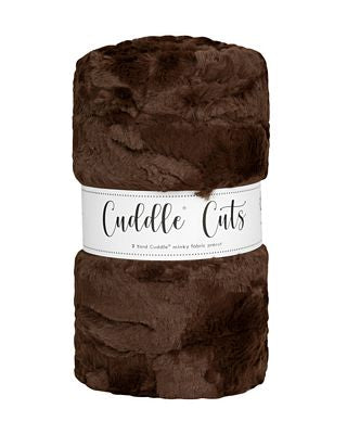 Luxe Cuddle Cut 2 yd - Hide Chocolate