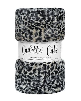 Luxe Cuddle Cut 2 yd - Cheetah Taupe