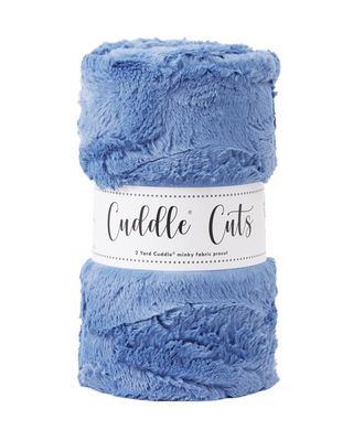 Luxe Cuddle Cut 2 yd - Hide Bluebell