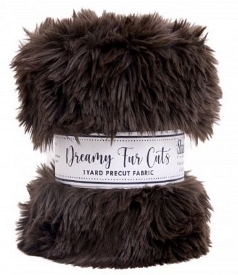 Dreamy Fur Precut 1 yd x 58/60 in - Brown