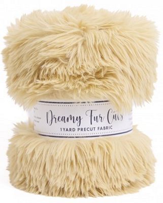 Dreamy Fur Precut 1 yd x 58/60 in - Camel