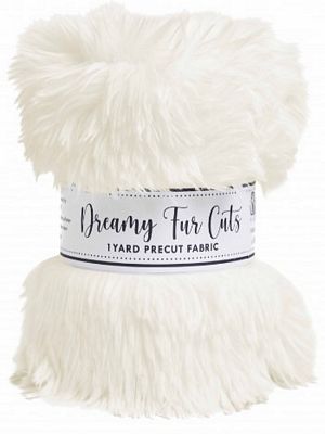 Dreamy Fur Precut 1 yd x 58/60 in - Ivory