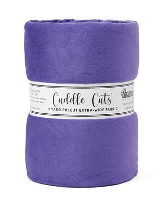 Solid Cuddle Wideback Cut 3 yd x 108/110 in - Amethyst