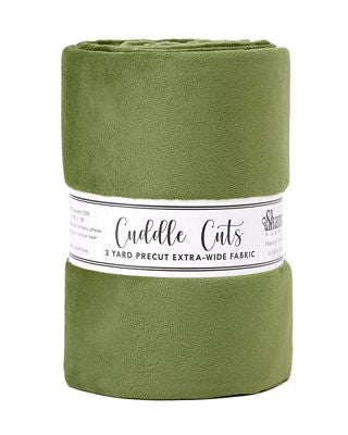 Solid Cuddle Wideback Cut 3 yd x 108/110 in - Cactus