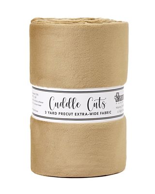 Solid Cuddle Wideback Cut 3 yd x 108/110 in - Cappuccino