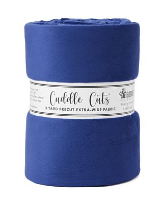 Solid Cuddle Wideback Cut 3 yd x 108/110 in - Midnight