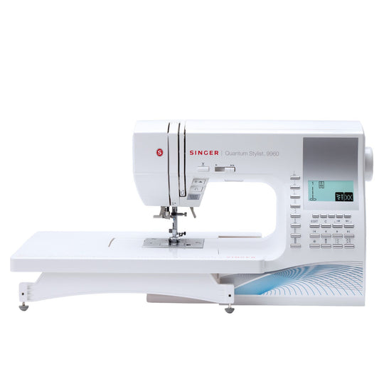 SINGER® Quantum Stylist™ 9960 Sewing Machine with Extension Table