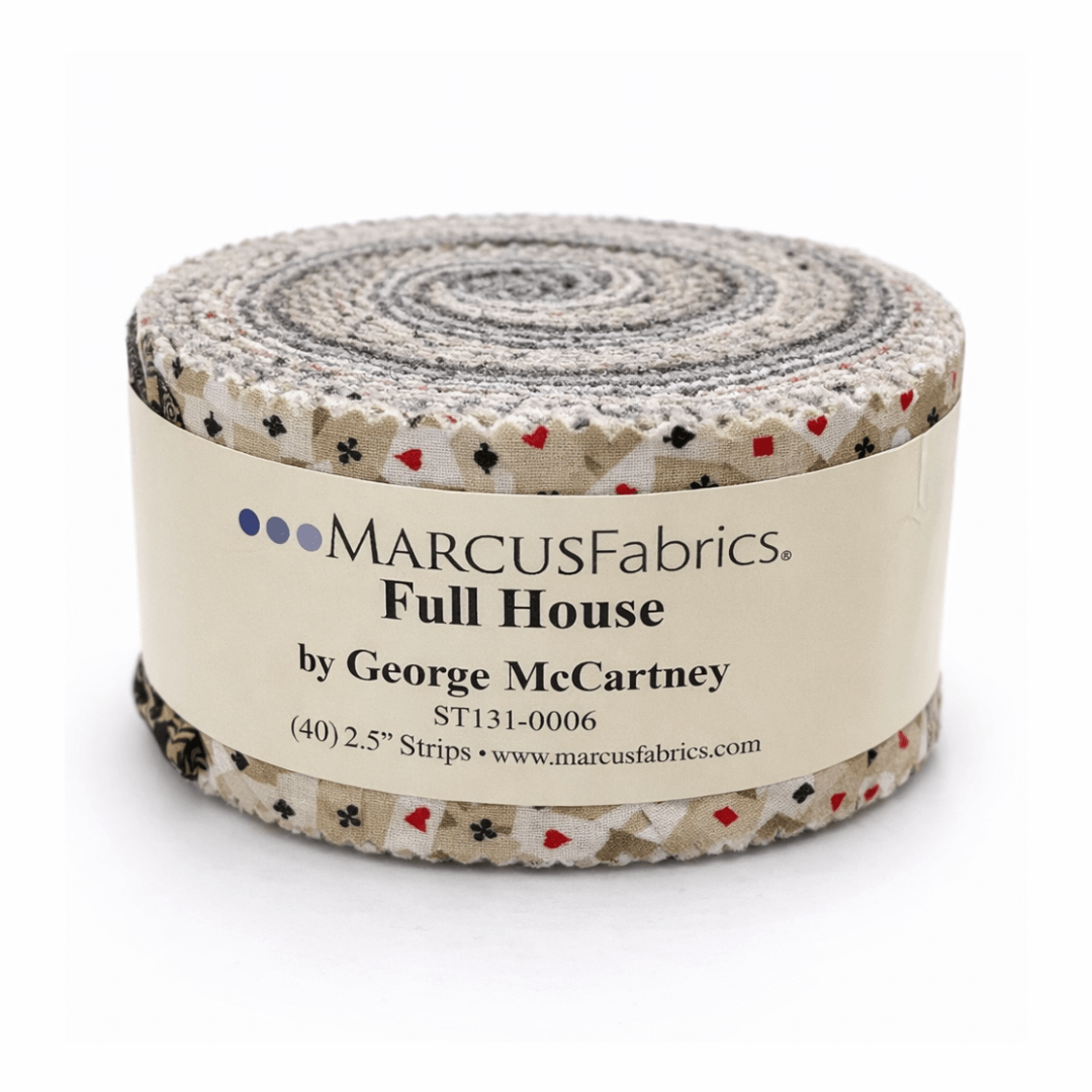 Full House by Marcus Fabrics - 2.5" Roll (40 Strips)