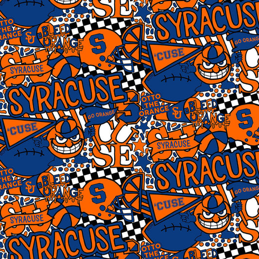 Syracuse Orange - Pop Art