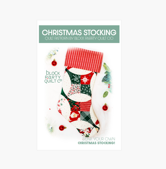 Quilted Stocking Pattern