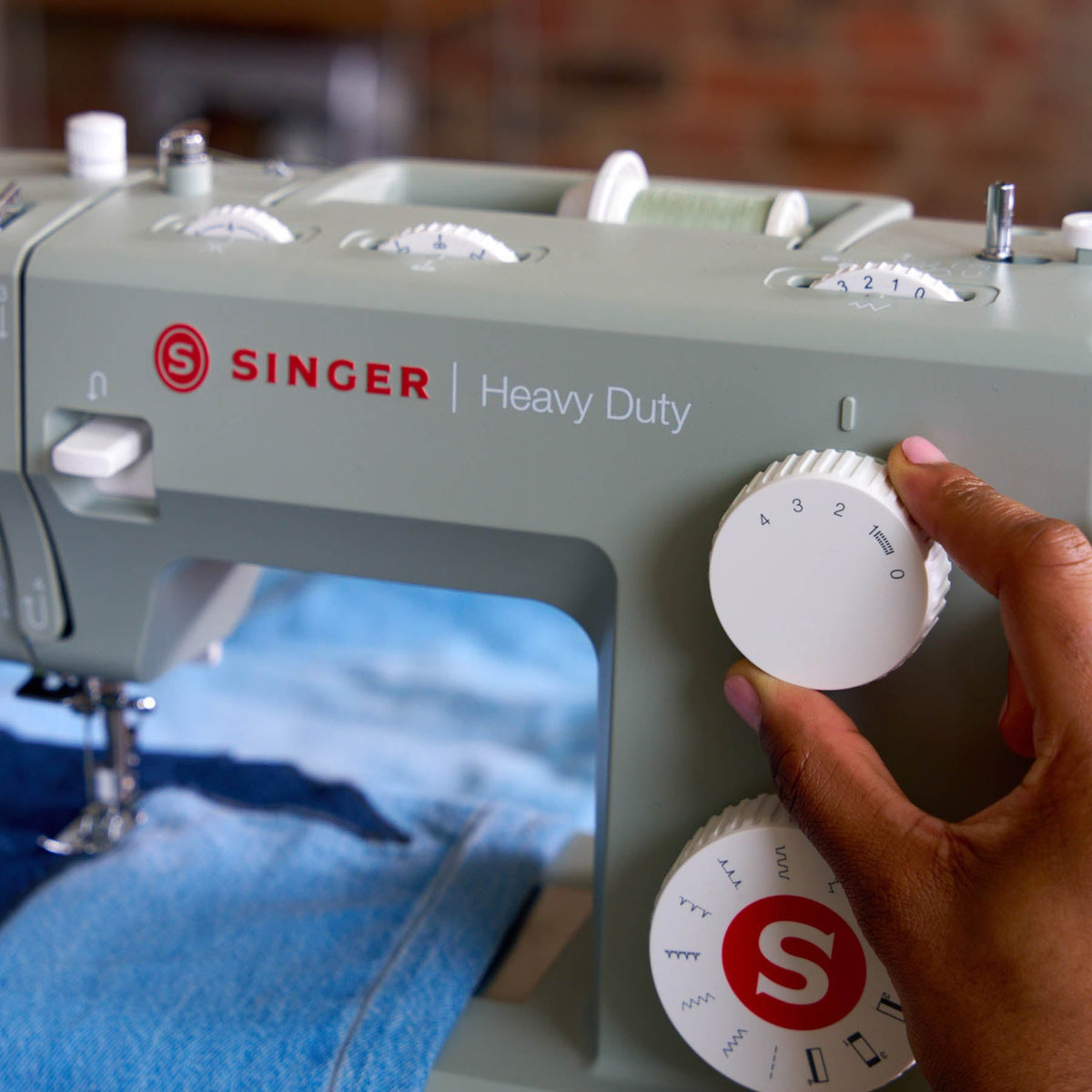 SINGER® Heavy Duty 4511™ Sage Sewing Machine
