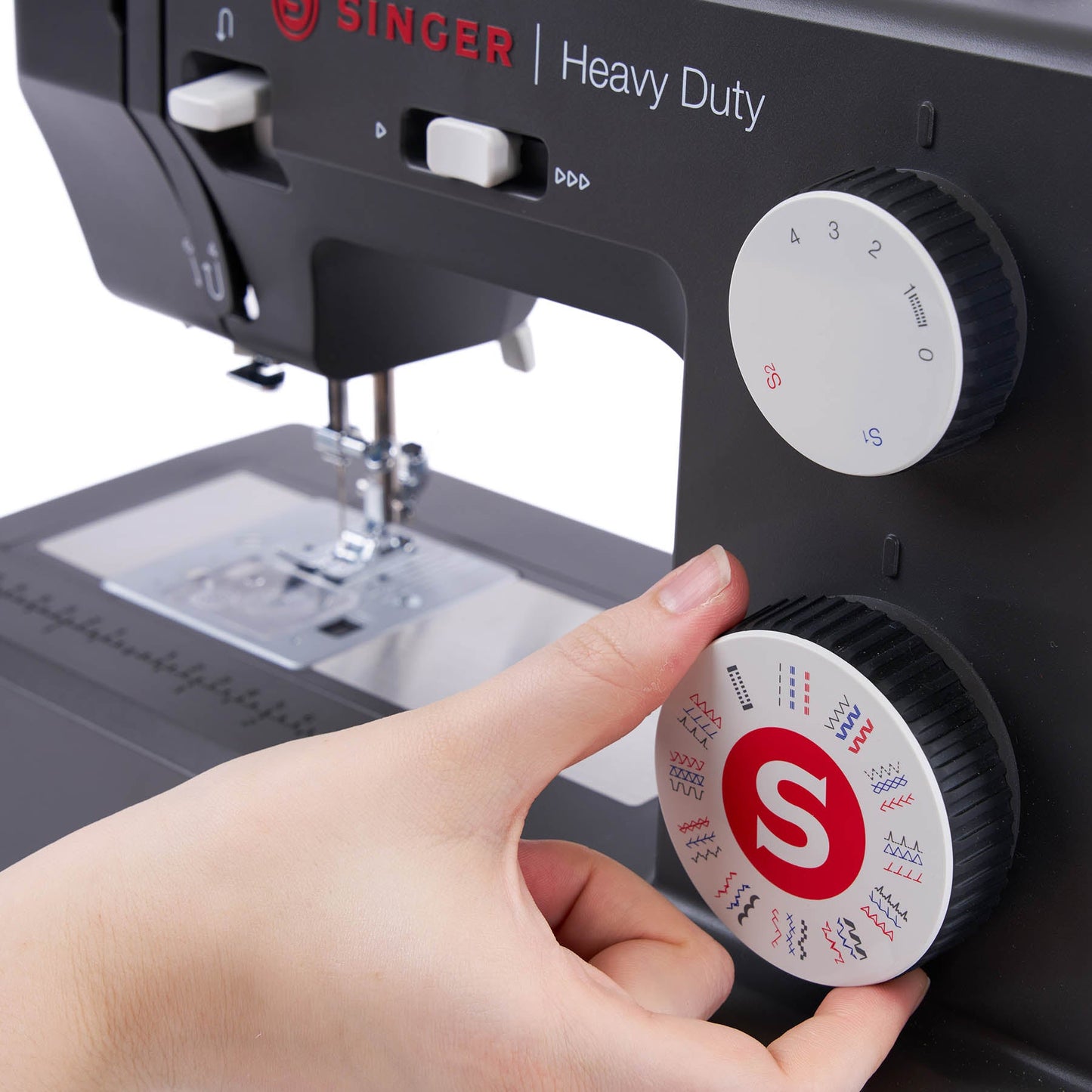 SINGER® Heavy Duty 4532™ Charcoal Sewing Machine