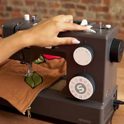 SINGER® Heavy Duty 4552™ Charcoal Sewing Machine