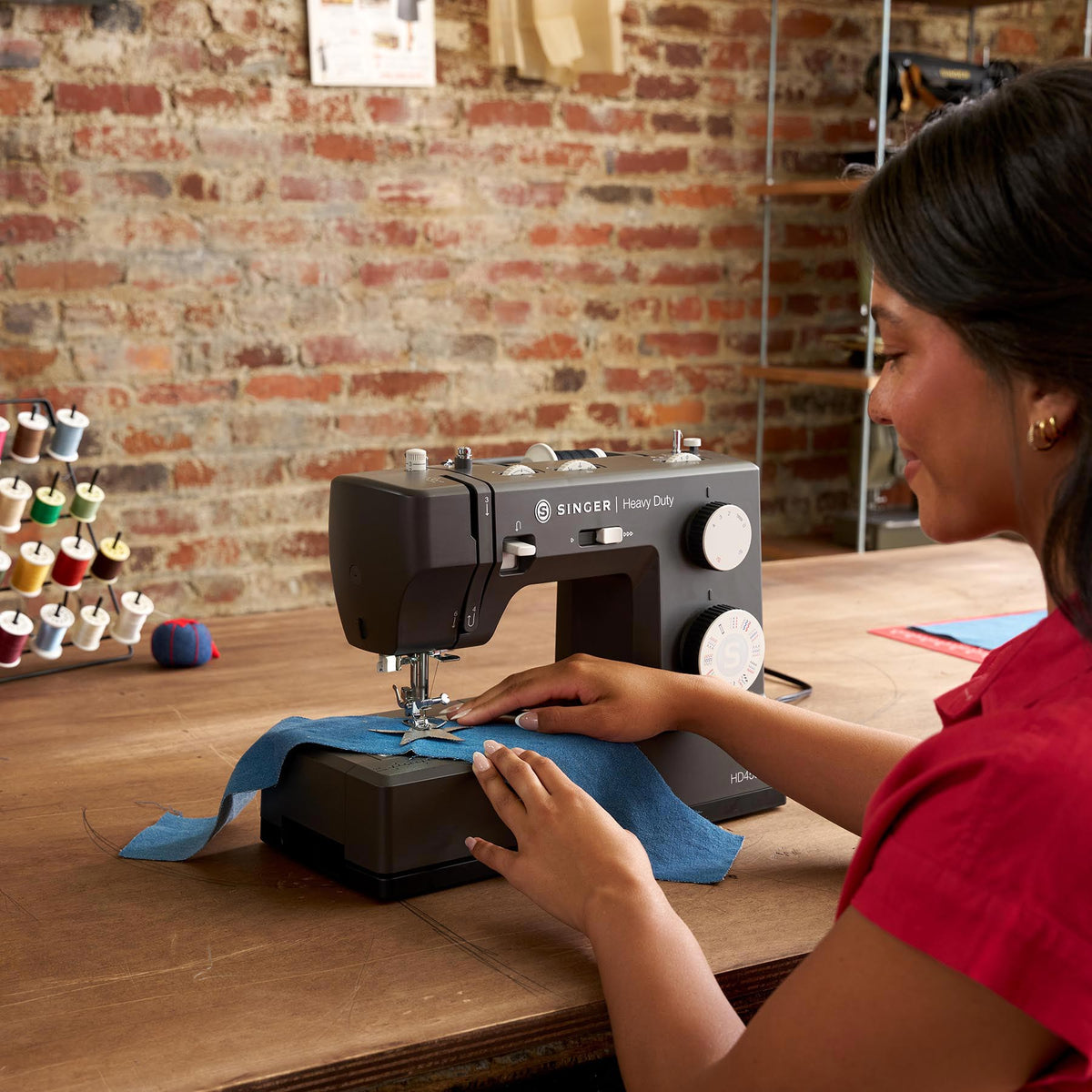 SINGER® Heavy Duty 4552™ Charcoal Sewing Machine