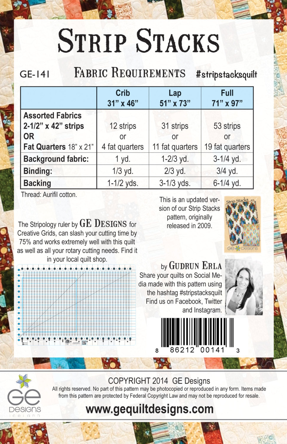 Strip Stacks Pattern 141