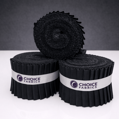 Supreme Solids - 2.5" Roll - Charcoal (20 cuts)