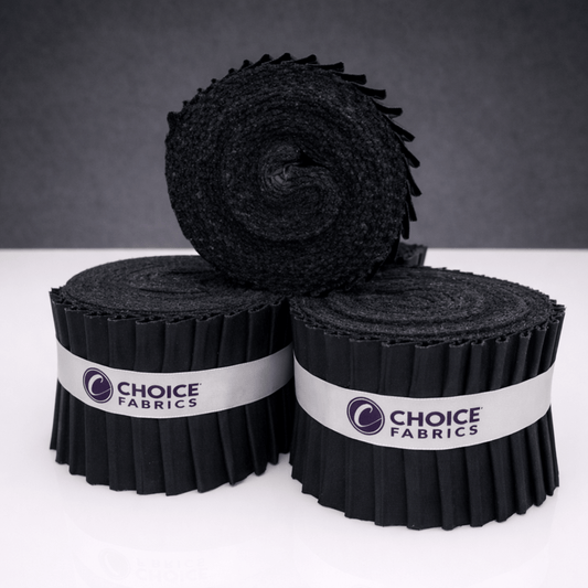 Supreme Solids - 2.5" Roll - Charcoal (20 cuts)