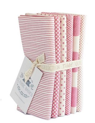Tilda Basic Classics Fat Quarter Bundle - Pink