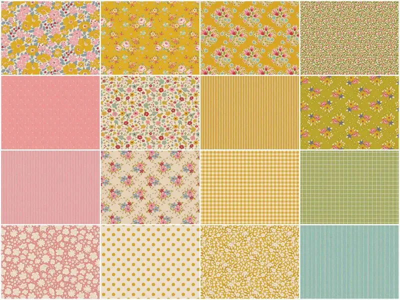 Tilda Creating Memories Fat Eighth Bundle - Spring