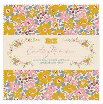 Tilda Creating Memories Charm Pack - Spring