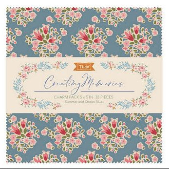 Tilda Creating Memories Charm Pack - Summer