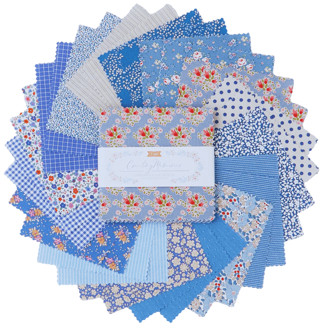 Tilda Creating Memories Charm Pack - Summer