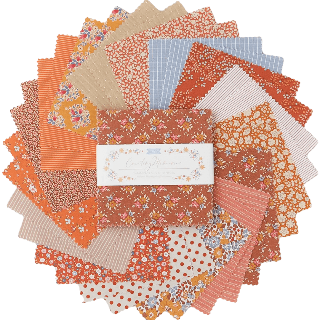 Tilda Creating Memories Charm Pack - Autumn