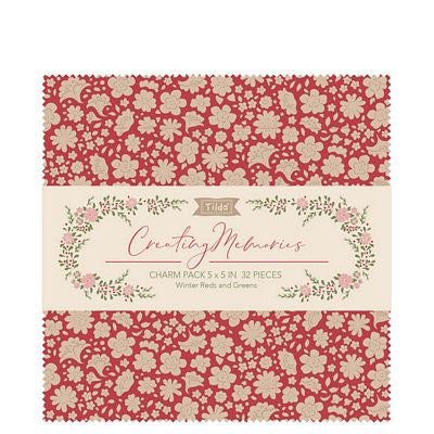Tilda Creating Memories Charm Pack - Winter