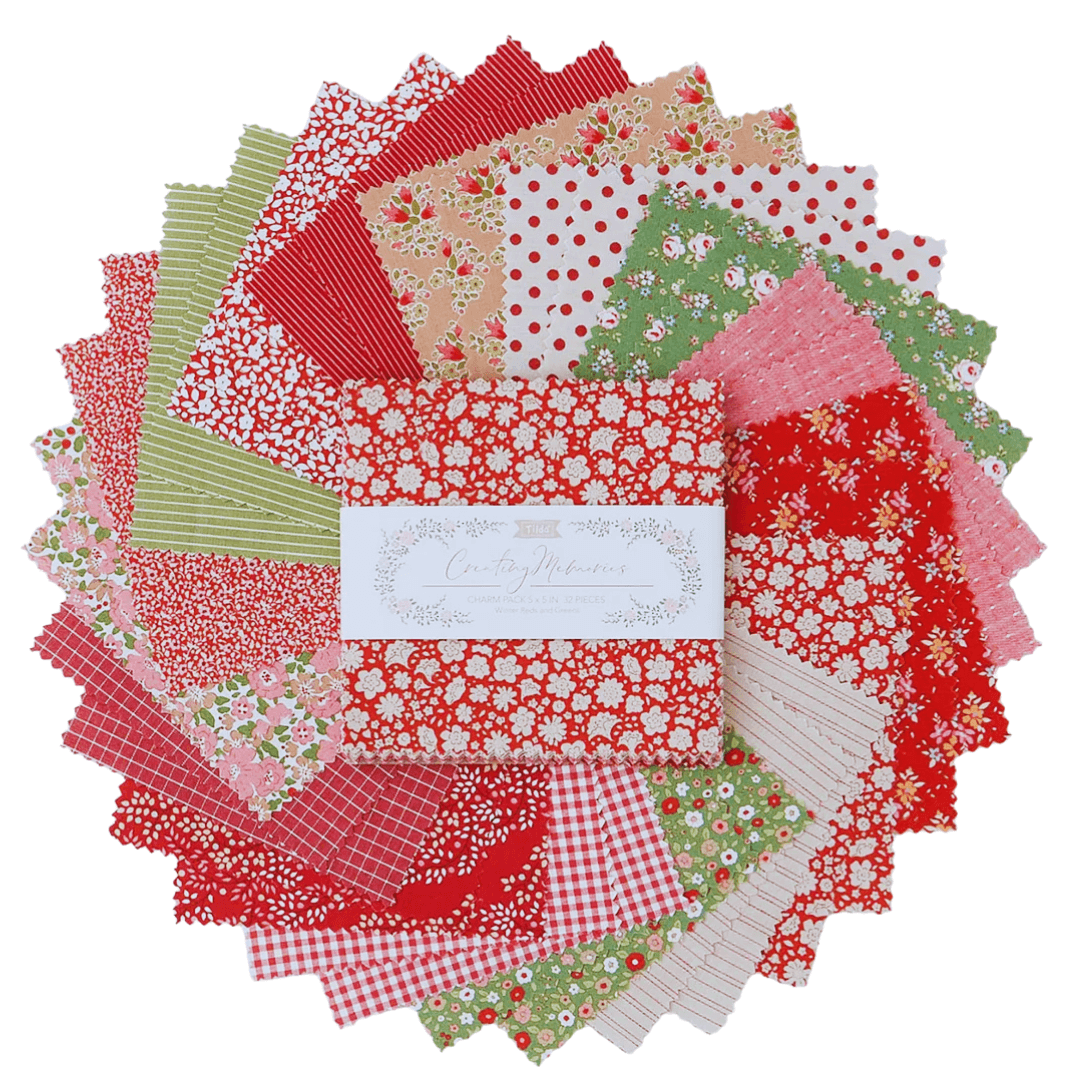 Tilda Creating Memories Charm Pack - Winter