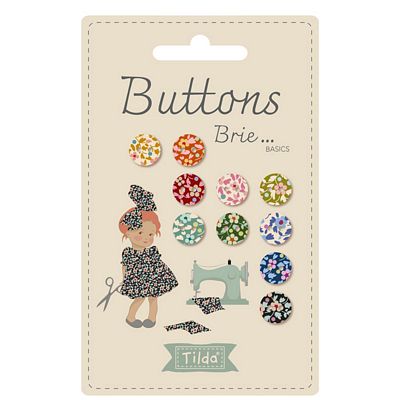 Tilda Brie Basics 10mm Buttons