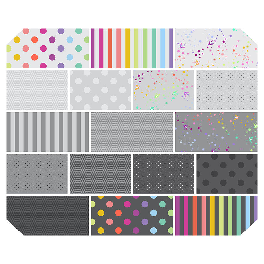 Tula Pink True Colors - 10" Sqaures